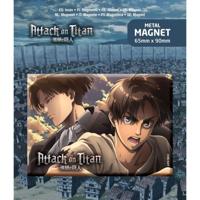 Attack on Titan Fridge Magnet Eren & Levi - thumbnail