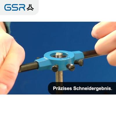 GSR 00708090 Schroefdraadsnijderset 56-delig HSS-G Metrisch M3 - M18, M20 GSR 00708090 Schroefdraadsnijderset 56-delig HSS-G Metrisch M3 - M18, M20