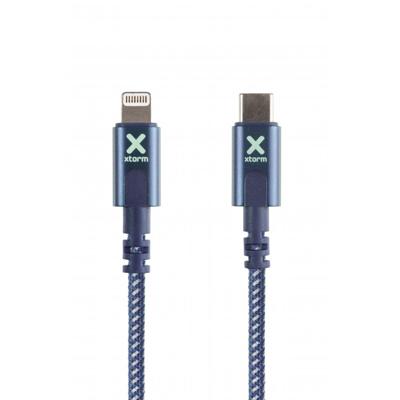 Xtorm telefoonkabel USB-C naar Lightning 1 meter (Blauw) Xtorm telefoonkabel USB-C naar Lightning 1 meter (Blauw)
