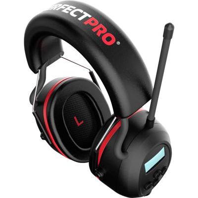 PerfectPro hoofdtelefoon Earprotection - DAB+ FM radio - bluetooth - H-40