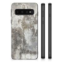 Samsung Galaxy S10 Gripcase Beton Print - thumbnail