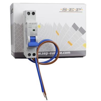 SEP uitbreidingset installatieautomaat B20 1polig+N