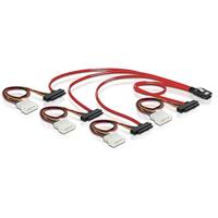 DeLOCK Mini SAS 36-Pin > 4x SAS 29-Pin adapter - thumbnail