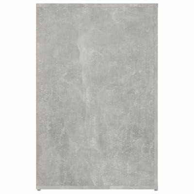 Bureau 100x49x75 cm bewerkt hout betongrijs