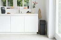 Brabantia sort & go afvalbak 40l grey - thumbnail
