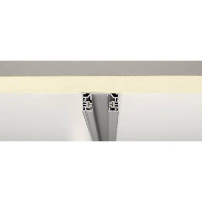 SLV 143012 4024163135092 230V-railsysteemcomponenten Rail 1-fasig Zilver-grijs SLV 143012 4024163135092 230V-railsysteemcomponenten Rail 1-fasig Zilver-grijs