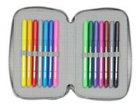 Dubbele etui Batman Game over Zwart 12.5 x 19.5 x 4 cm Dubbele etui 29 Onderdelen - thumbnail