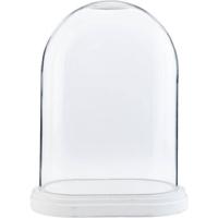 Clayre Eef stolp 6gl1764 transparent 26x15x33 cm - thumbnail
