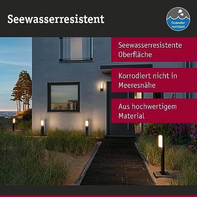 Paulmann Bonnie 94850 LED-buitenlamp (wand) LED 8.5 W Antraciet Paulmann Bonnie 94850 LED-buitenlamp (wand) LED 8.5 W Antraciet