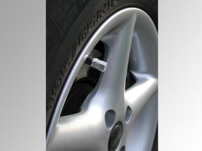 Eufab Ventielkap Set van 5 stuks Chroom