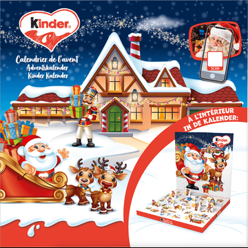 Kinder Adventskalender 24 Stuks 123 g bij Jumbo