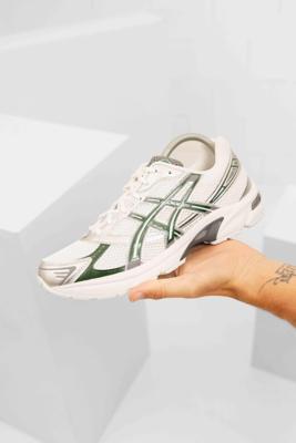 Asics Gel-1130 Sneakers Wit/Zilver/Groen - Maat 41.5 - Kleur: ZilverDonkergroenWit | Soccerfanshop Asics Gel-1130 Sneakers Wit/Zilver/Groen - Maat 41.5 - Kleur: ZilverDonkergroenWit | Soccerfanshop