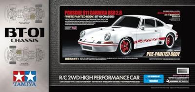 Tamiya 1:10 RC auto Elektro Straatmodel Porsche Carrera RSR 2.8 Bouwpakket Tamiya 1:10 RC auto Elektro Straatmodel Porsche Carrera RSR 2.8 Bouwpakket