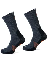 Stapp Techno Bamboo Sok 28400 Donkergrijs/Oranje | 6556 Donkergrijs/Oranje | Maat 38 - 00.134.007.35 - thumbnail