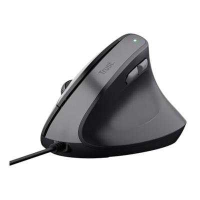 Trust BAYO II ERGONOMIC MOUSE Muis Zwart - thumbnail
