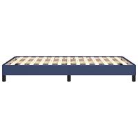 Bedframe stof blauw 120x200 cm - thumbnail