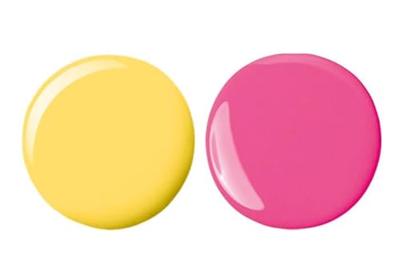 Clementoni crazy chic nagellak geel/roze, 2st. Clementoni crazy chic nagellak geel/roze, 2st.