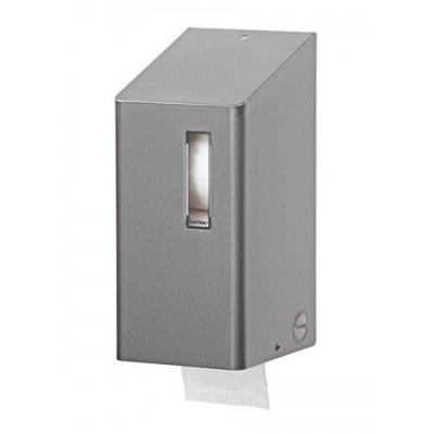 SanTRAL SanTRAL 2-rols toiletrolhouder (doprollen) - RVS