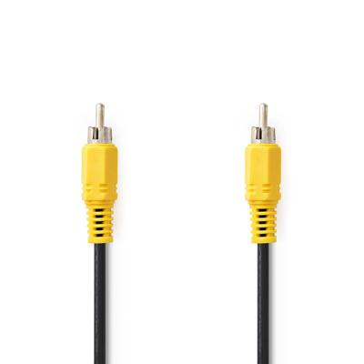 Nedis Composiet Videokabel | RCA Male | RCA Male | 5 m | 1 stuks - CVGP24100BK50 CVGP24100BK50 Nedis Composiet Videokabel | RCA Male | RCA Male | 5 m | 1 stuks - CVGP24100BK50 CVGP24100BK50