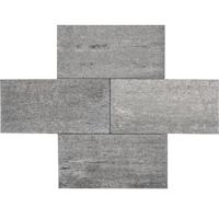 Minimaal 75! Strato 25x50x6 cm Brugge grijs/zwart bestrating tegel Gardenlux - Gardenlux - thumbnail