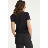 LaDress top Sonja van travelstof zwart - thumbnail