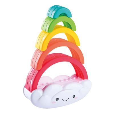 Playgo regenboog stapeltoren - 6dlg.