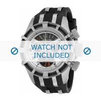Invicta horlogeband 17464 Rubber Zwart - thumbnail