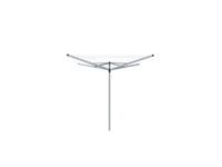 Brabantia topspinner droogmolen met metalen grondanker 40 meter metallic grey - thumbnail