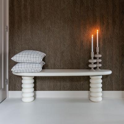 Richmond Dressoir/TV-meubel 'Bloomstone' Organisch 170cm, kleur Wit