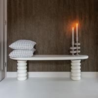 Richmond Dressoir/TV-meubel 'Bloomstone' Organisch 170cm, kleur Wit - thumbnail