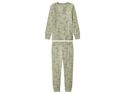 lupilu Geribde kinder pyjama (Groen, 122/128) lupilu Geribde kinder pyjama (Groen, 122/128)