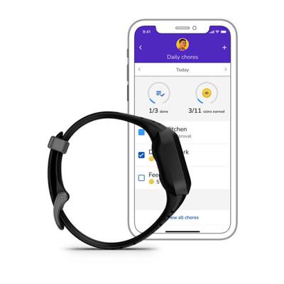 GARMIN - VIVOFIT JR3 Kids Activity Tracker - Cosmic Black GARMIN - VIVOFIT JR3 Kids Activity Tracker - Cosmic Black