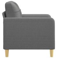 Fauteuil 60 cm stof donkergrijs - thumbnail