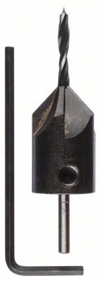 Bosch Accessories 2608595345 Hout-spiraalboor 3 mm Gezamenlijke lengte 60 mm Cilinderschacht 1 stuk(s)
