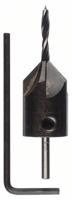 Bosch Accessories 2608595345 Hout-spiraalboor 3 mm Gezamenlijke lengte 60 mm Cilinderschacht 1 stuk(s) - thumbnail