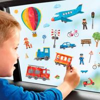 Totum raamstickers verkeer - thumbnail