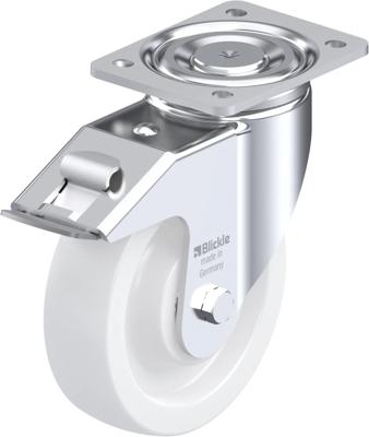 Blickle LH-SPO 175K-FI Zwenkwiel met rem Wieldiameter: 175 mm Draagvermogen (max.): 900 kg 1 stuk(s)