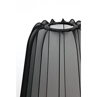 Light & Living Bohemian vloerlampPlumeria zwart Ø 42cm - 1735112