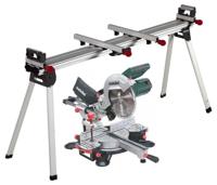 Metabo afkortzaag kgs 254 m met trekfunctie | nieuw model + ksu 401 onderstel - 690860000 - thumbnail