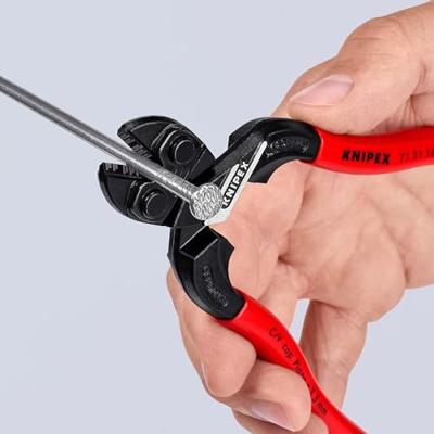 Knipex Boutensnijtang CoBolt© | zwart geatramenteerd | 200 mm - 7101200 - thumbnail