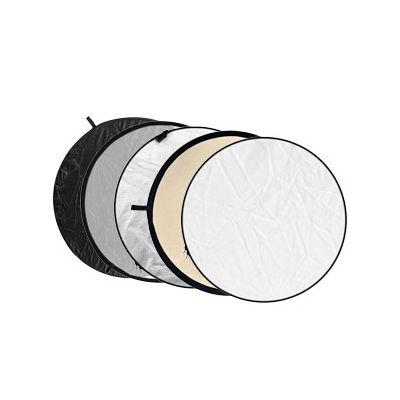 Godox reflectieschermen 5-in-1 Soft Gold, Silver, Black, White, Translucent - 110cm