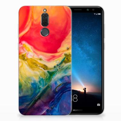 Hoesje maken Huawei Mate 10 Lite Watercolor Dark Hoesje maken Huawei Mate 10 Lite Watercolor Dark
