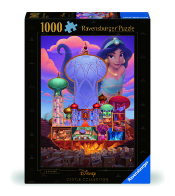 Ravensburger Legpuzzel disney castles jasmine, 1000st.