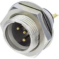 Rean AV RT3MPR Miniatuur-XLR-connector Stekker, inbouw verticaal Aantal polen: 3 Zilver 1 stuk(s) - thumbnail