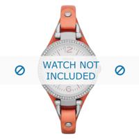 Horlogeband Fossil ES3468 Onderliggend Leder Roze 8mm - thumbnail