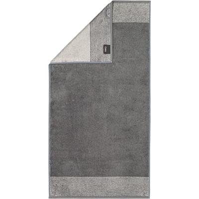 Cawö Cawo Two-Tone Washandje Leisteen 16x22