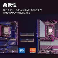 Crucial 16 gb ddr5-6000 werkgeheugen (zwart, cp16g60c36u5b, pro, xmp 3.0, expo ) - thumbnail