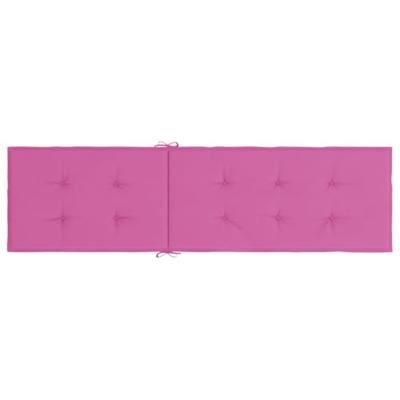VidaXL Terrasstoelkussen oxford stof roze