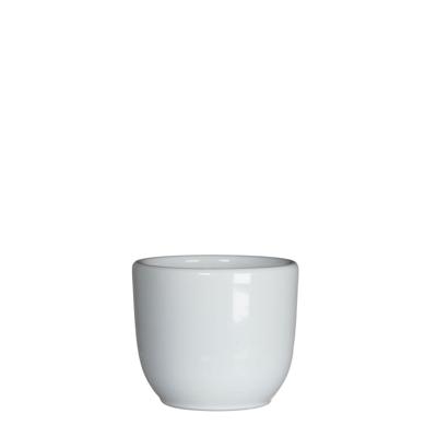Mica Decorations bloempot Tusca rond 7,5x6,5 cm wit