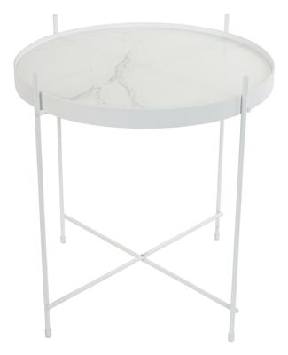 Zuiver Cupid bijzettafel marmer Wit